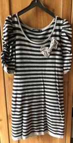 Robe rayée., Vêtements | Femmes, Gris, Enlèvement ou Envoi, Sans marque, Porté