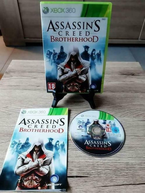 Xbox 360 Assassins creed brotherhood, Consoles de jeu & Jeux vidéo, Jeux | Xbox 360, Comme neuf, Enlèvement ou Envoi