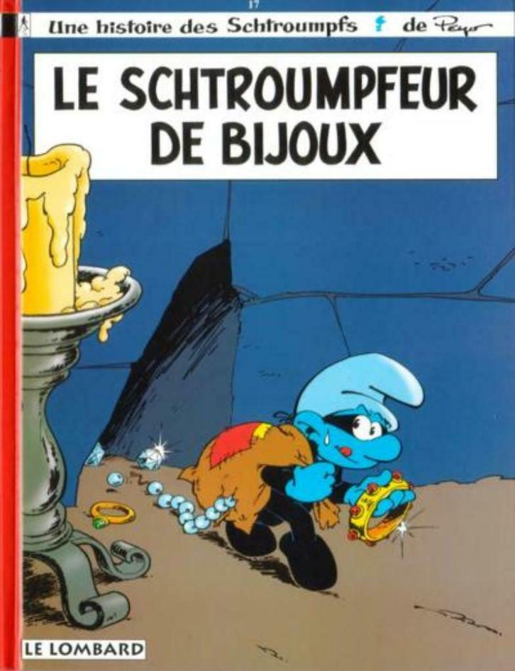 Schtroumpfs (Les),Le schtroumpfeur de bijoux,Première éditio, Boeken, Stripverhalen, Gelezen, Eén stripboek, Ophalen of Verzenden