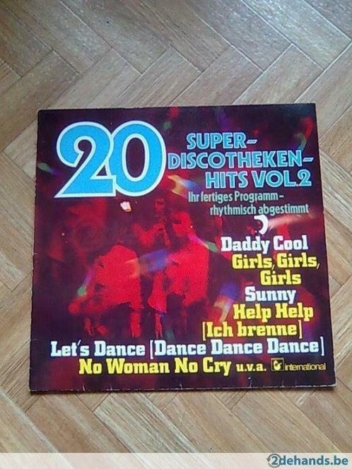 20 Super Discotheken-Hits - Vol. 2 (LP) disco reggae funk, CD & DVD, Vinyles | Pop