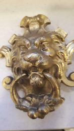 1 ou 2 heurtoirs de porte tête de lion bronze laiton, Antiquités & Art, Antiquités | Bronze & Cuivre, Bronze, Enlèvement