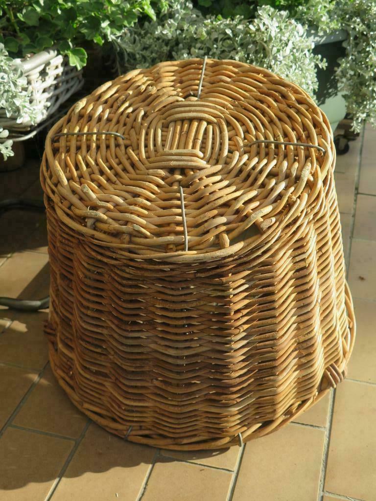 Vismand Kopen? Vismand Oud Riet Vergrijsd - L40 x B28 cm | Landelijk | - Rene Houtman