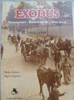 Exodus Nieuwpoort, Ramskapelle, Sint-Joris (1914-1918), Boeken, Roger Lampaert, Zo goed als nieuw, Verzenden