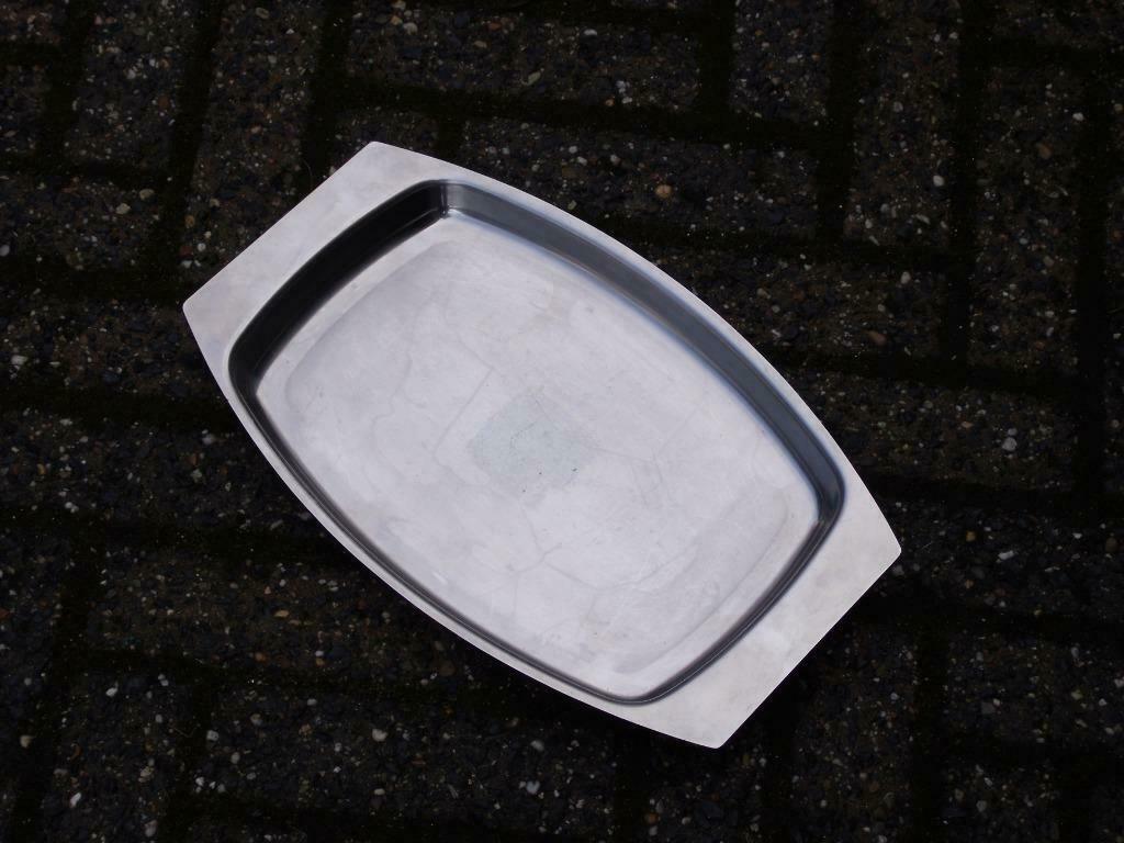 inox schaal, Overige materialen, Gebruikt, Schaal, Ophalen of Verzenden