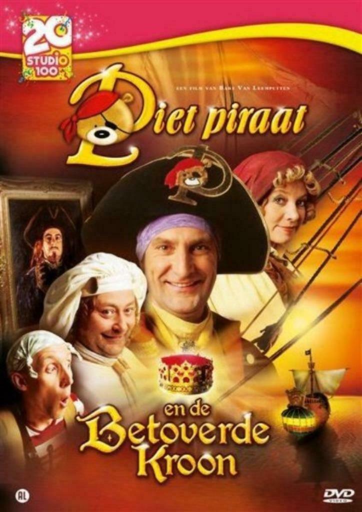 Nog Nieuwe DVD  Piet Piraat En De Betoverde Kroon , Cd's en Dvd's, Dvd's | Tv en Series, Nieuw in verpakking, Actie en Avontuur