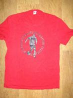 Rood T-shirt DIRK BIKKEMBERGS maat L, Porté, Rouge, Enlèvement ou Envoi, Taille 52/54 (L)