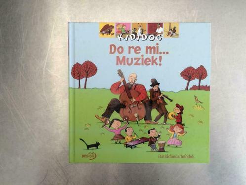 Kididoc boek - Do re mi...Muziek!, Livres, Livres pour enfants | 4 ans et plus, Comme neuf, Non-fiction, 4 ans, Garçon ou Fille