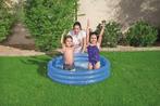 Bestway Kinderzwembad rond zwembad 3 ringen 122 x 25 x 122cm, Kinderen en Baby's, Speelgoed | Overig, Nieuw, Jongen of Meisje