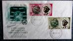 FIRST DAY COVER- RUIMTEVAART- BURUNDI, Overige thema's, Ophalen of Verzenden, Gestempeld