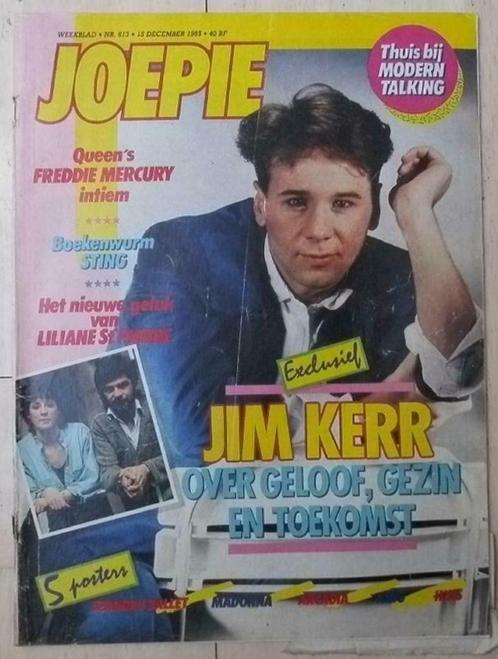 Joepie nr. 613 (15 december 1985) - Jim Kerr (Simple Minds), Boeken, Tijdschriften en Kranten, Ophalen of Verzenden