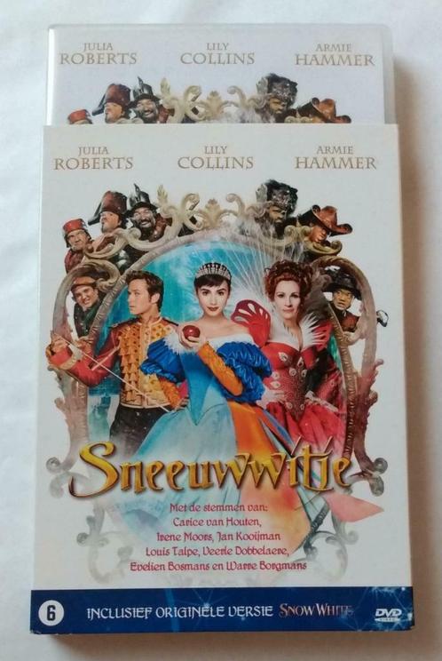 Sneeuwwitje (Julia Roberts) comme neuf, Cd's en Dvd's, Dvd's | Kinderen en Jeugd, Zo goed als nieuw, Film, Vanaf 6 jaar, Ophalen of Verzenden