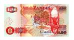 50 KWACHA 1992      ZAMBIA       UNC      P 37a      € 1, Postzegels en Munten, Bankbiljetten | Afrika, Los biljet, Zambia, Ophalen of Verzenden