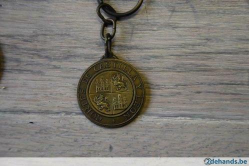 Cortes de Castillon Leon. Oude medaille, Timbres & Monnaies, Pièces & Médailles, Envoi