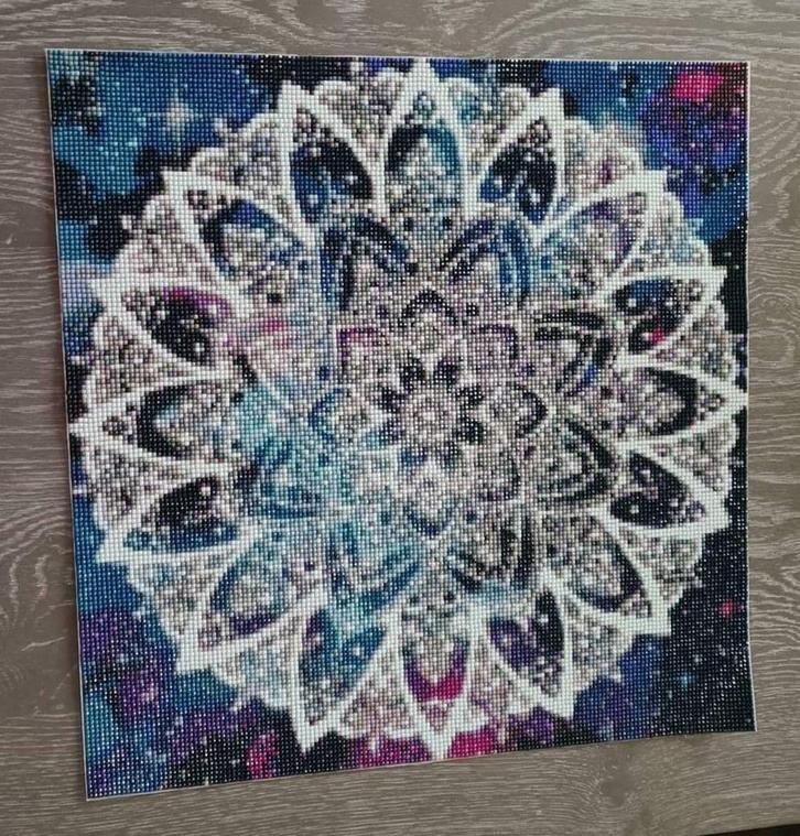 Afgewerkte diamond painting, Hobby en Vrije tijd, Knutselen, Ophalen of Verzenden