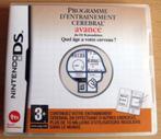 Jeu Nintendo DS - Programme d'entrainement Cérébral Avancé, Comme neuf, Enlèvement ou Envoi