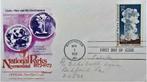 FDC- U.S.A.- NATIONAL PARK YELLOWSTONE, Ophalen of Verzenden, Gestempeld, Dier of Natuur