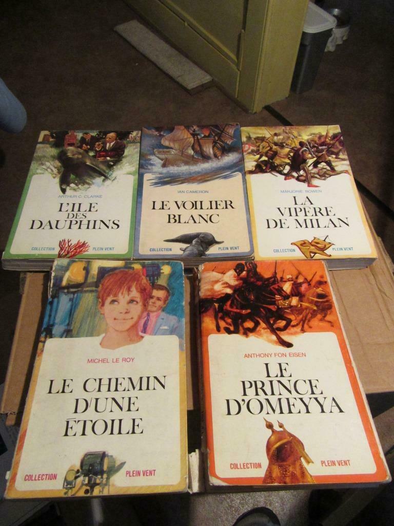 5 livres collection Plein Vent, Livres, Enlèvement, Utilisé