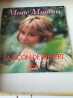 Vinyl 45trs - Marie Myriam - la leçon de prevert, CD & DVD, Enlèvement ou Envoi