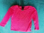 T shirt met lange mouwen Roze H & M maat 92, Meisje, Gebruikt, Ophalen of Verzenden, Shirt of Longsleeve