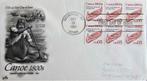 FDC SCHEPEN- U.S.A.- CANOE 1800S, Ophalen of Verzenden, Gestempeld, Overige thema's