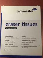 Legamaster Eraser tissues voor viltstiftborden, Ophalen of Verzenden, Nieuw in verpakking, Overige typen