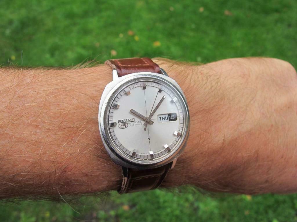 Montre Automatique Vintage Seiko 5 - Réf. 6119-6003, 21 Rubis, Année 1970