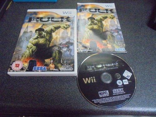 WII The incredible Hulk (orig-compleet), Games en Spelcomputers, Games | Nintendo Wii, Gebruikt, Ophalen of Verzenden