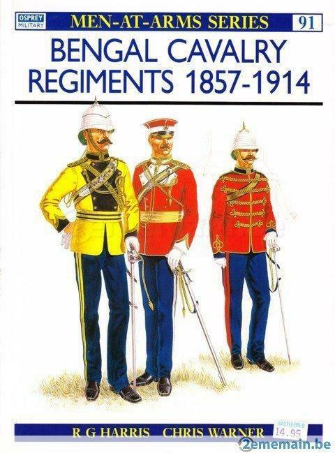 livre bengal cavalry regiments 1857-1914 - osprey 91, Boeken, Oorlog en Militair, Nieuw