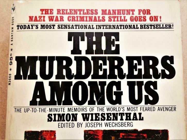 The Murderers among us: Memoirs of Simon Wiesenthal - 1968, Livres, Guerre & Militaire, Utilisé, Autres sujets/thèmes, 1945 à nos jours