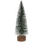 Mini kunst kerstboom met sneeuw 26 cm, Diversen, Kerst, Ophalen of Verzenden, Nieuw