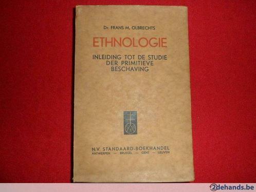 Dr. Frans M. Olbrechts: Ethnologie, Livres, Histoire mondiale, Utilisé, Enlèvement ou Envoi