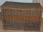 Vintage rieten mand 74 x 46 cm, Antiek en Kunst, Ophalen of Verzenden