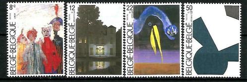 België 1984 Culturele uitgifte OBP 2141/4**, Timbres & Monnaies, Timbres | Europe | Belgique, Non oblitéré, Gomme originale, Art