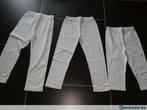(!) 3 leggings blancs T140, 2x 158-164, Meisje, Gebruikt, Ophalen of Verzenden