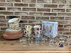 Glazen-borden-tassen, Huis en Inrichting, Ophalen of Verzenden, Zo goed als nieuw, Glas of Glazen