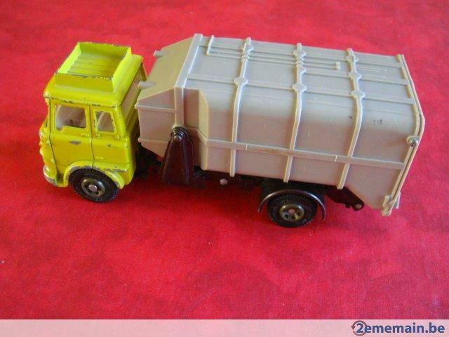 Camion Poubelle Dinky Toys 978 - Refuse Wagon - Métal - Avec Sa Boîte
