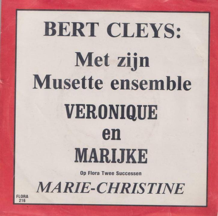 Veronique & Marijke – Radio wals / Marie Christine – Single, Cd's en Dvd's, Vinyl Singles, Gebruikt, Single, Nederlandstalig, 7 inch