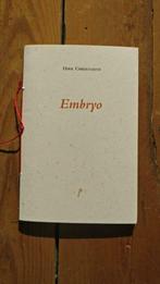 Dirk Christiaens, 'Embryo', Enlèvement ou Envoi, Neuf, Un auteur
