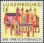 Luxembourg 1998 : Abbaye d'Echternach : 1300e anniversaire, Luxembourg, Envoi, Non oblitéré