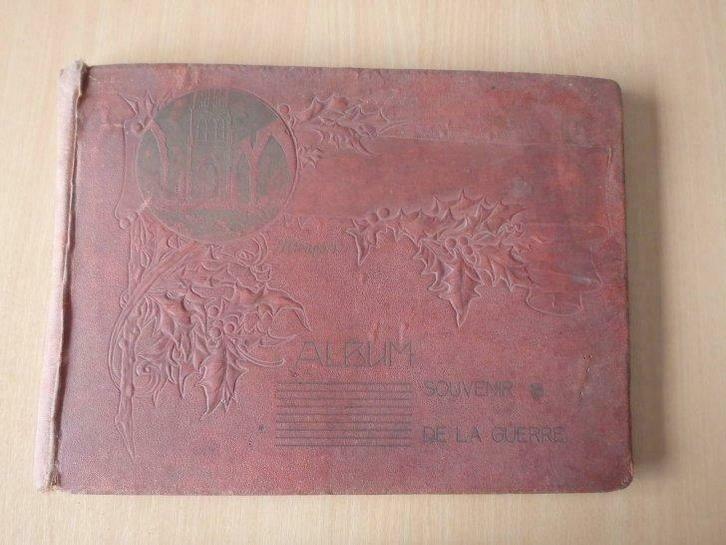 Herdenkingsalbum WO I Souvenir de la guerre, Verzamelen, Militaria | Algemeen