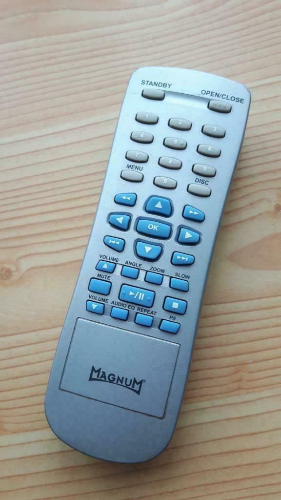 Afstandsbediening MAGNUM DVD, Audio, Tv en Foto, Afstandsbedieningen, Gebruikt, Origineel, Dvd, Ophalen of Verzenden