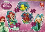 Disney 4 puzzles Ariel, Enfants & Bébés, Jouets | Puzzles pour enfants, Moins de 10 pièces, Utilisé, Enlèvement ou Envoi, 2 à 4 ans