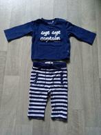 Setje Noppies maat 56, Kinderen en Baby's, Babykleding | Maat 56, Ophalen of Verzenden, Zo goed als nieuw, Setje, Jongetje