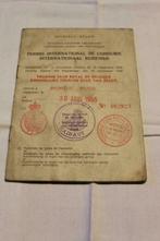 Ancien permis de conduire internationnal, Livres, Enlèvement ou Envoi, Utilisé, Général
