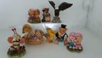 8 miniatuurbeeldjes met diertjes en vogels, Verzamelen, Ophalen of Verzenden
