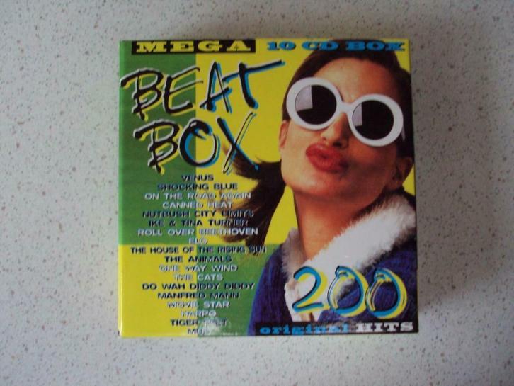 Lot 42 met 10CD's Mega Beatbox, Cd's en Dvd's, Cd's | Pop, Zo goed als nieuw, 1980 tot 2000, Boxset, Ophalen of Verzenden