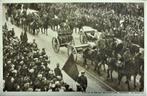 POSTKAART- OVERWINNINGSDEFILE AMERIKAANS LEGER TE BRUSSEL, Verzamelen, Ophalen of Verzenden, 1940 tot 1960, Ongelopen, Brussel (Gewest)