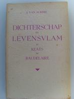 Dichterschap en levensvlam J. Van Ackere, Boeken, Gelezen, Eén auteur, Ophalen of Verzenden