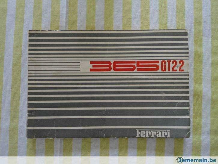 Catalogue des pièces de réchange de la Ferrari 365 GT2+2, Auto diversen, Handleidingen en Instructieboekjes, Ophalen of Verzenden