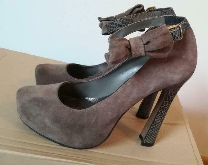 983* RIVER ISLAND sexy escarpins taupe cuir (40), Vêtements | Femmes, Chaussures, Porté, Escarpins